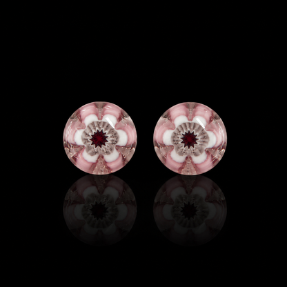 Fiore di Rosa – Murano Glas Ohrstecker