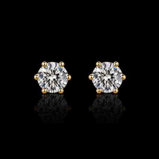 Luna Diamond Studs