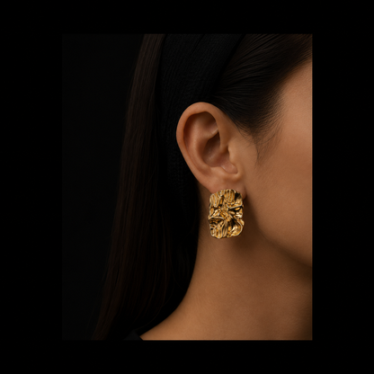 Velgold Statement Ohrringe