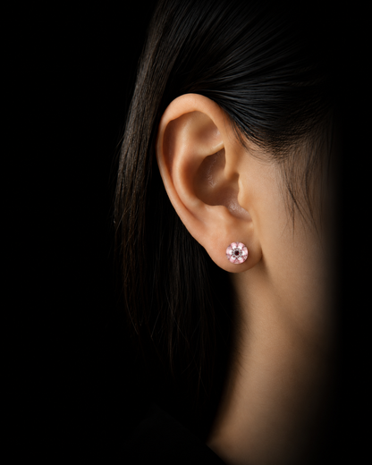 Fiore di Rosa – Murano Glas Ohrstecker