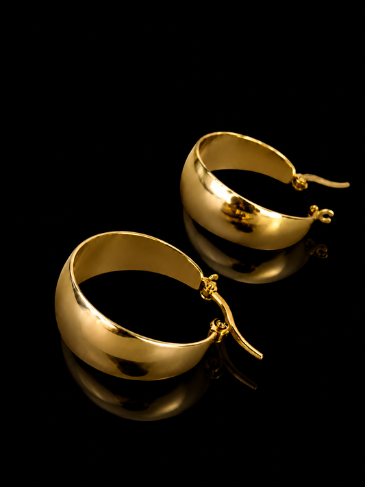 Luna Royale Hoop Earrings
